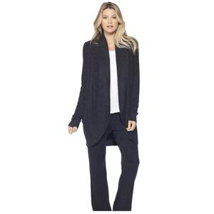 Barefoot Dreams CozyChic Lite Black Cardigan